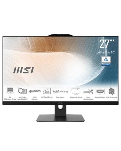 Alles in Eén MSI 00-AF8231-1233 27" Intel Core Ultra 7 150U 16 GB RAM 500 GB 500 GB SSD