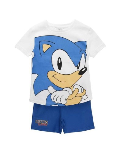 Pijama Infantil Sonic Blanco