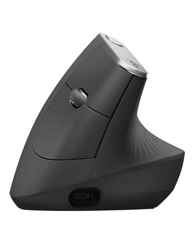 Optical Wireless Mouse Logitech MX Vertical 4000 dpi Grey Steel 4000 dpi
