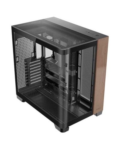 ATX Semi-Tower Gehäuse Antec C8 Curve Wood Schwarz Durchsichtig Holz (Restauriert B)