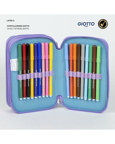 Pochette à crayons triple Frozen