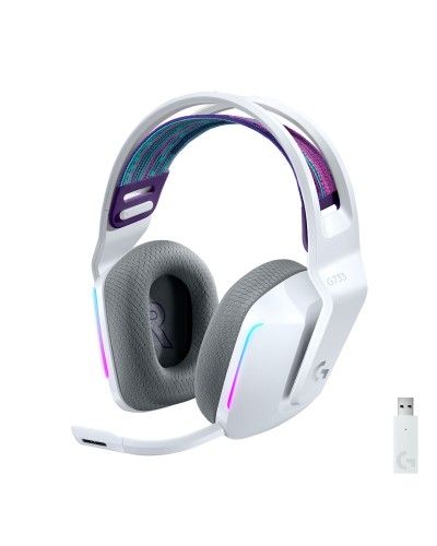Casques Sans Fil Logitech G733 Blanc