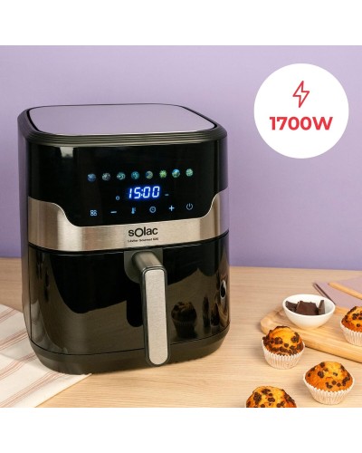 Luftfritös Solac Svart 1700 W 8 L