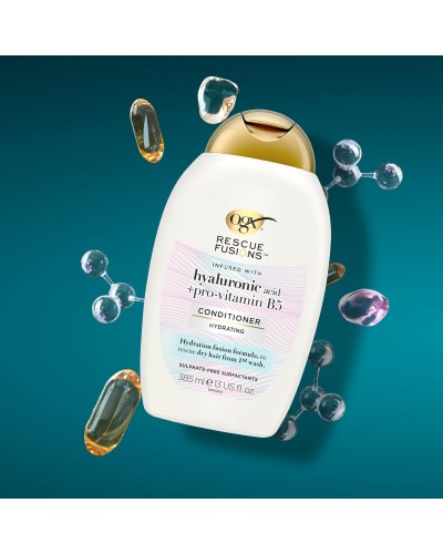 Après-shampooing OGX HYALURONIC & PRO-VITAMIN B5 385 ml