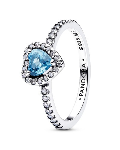 Damenring Pandora 198421C10-52 Blau 12