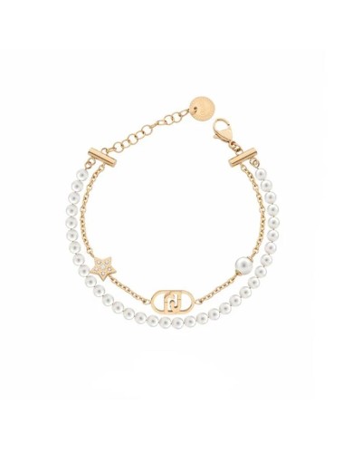Ladies' Bracelet LIU JO LJ3166 Golden