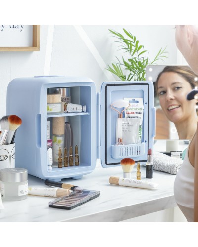 Mini Réfrigérateur à Cosmétiques Frecos InnovaGoods Bleu (Reconditionné C)