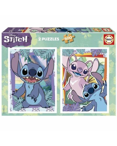 Child's Puzzle Stitch 500 Pieces 2-in-1