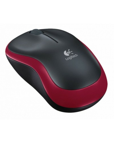 Optical Wireless Mouse Logitech 910-002237 1000 dpi Red Black