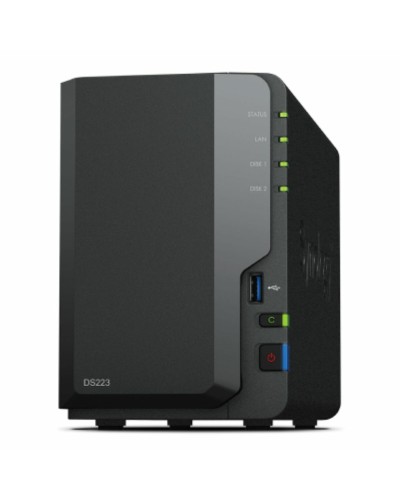 NAS Verkkotallennus Synology DS223 Musta