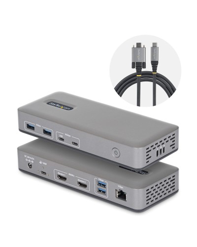 USB Hub Startech 196UE-USBC-DOCK Grey