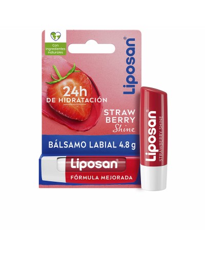 Baume à lèvres Liposan STRAWBERRY SHINE Fraise 4,8 g