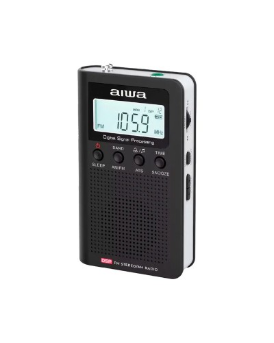 Radio Aiwa RSD-45BK Wit Zwart AM/FM