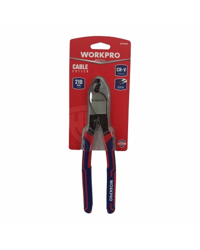 Pince à dénuder universelle Workpro : Outil pour électriciens, 21 cm
