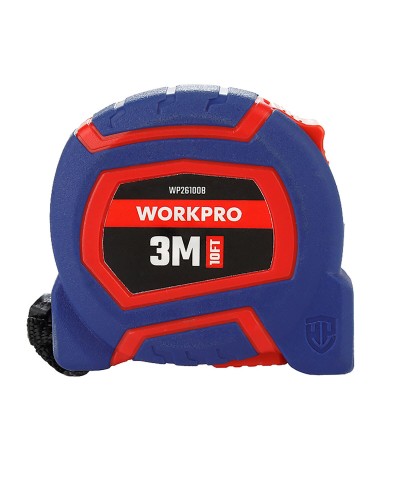 Workpro 3m x 16mm Nylon Measuring Tape - Precise Measuring Tool
