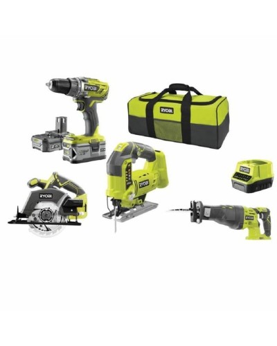 Set de taladro y accesorios Ryobi RCK184C-242S (Reacondicionado B)