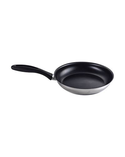 Pan Fagor 81SAFGTRE28 Black Silver Stainless steel Iron