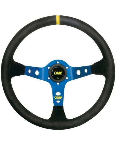 Racing Steering Wheel OMP OMPOD/1954/BN Ø 35 cm Black/Blue
