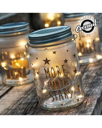 Flasche LED Vintage Coconut