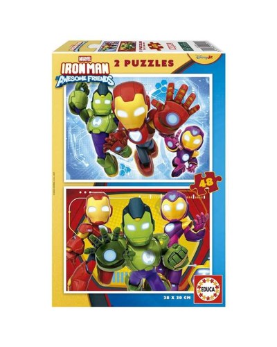 Puzzle Educa  Iron Man & His Awsome Friends 48 Pièces