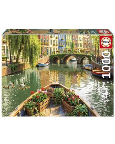 Puzzle Educa Amsterdam 1000 Stücke