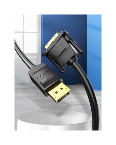 Adapter DisplayPort auf DVI Vention HAFBF Schwarz 2 m