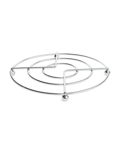 Kokoontaitettava alusta pöydälle Chrome-plated steel ø 22 x 22 cm