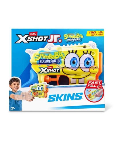 Pistola ad Acqua Spongebob  X-Shot 10 X 14,8 X 4,5 CM