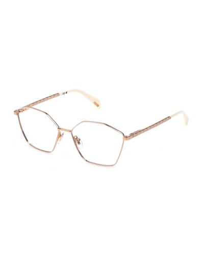 Monture de Lunettes Unisexe Police VPLN56 Rose Or