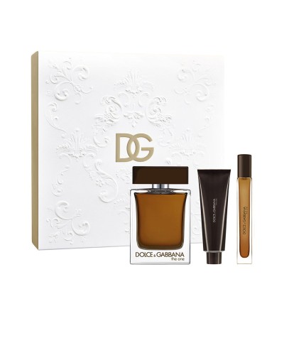 Parfumset voor Heren Dolce & Gabbana THE ONE FOR MEN 3 Onderdelen