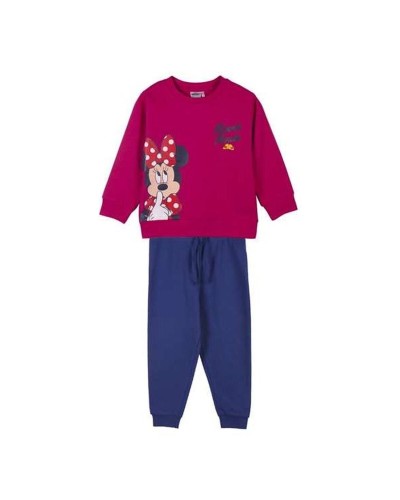 Chándal Infantil Minnie Mouse Fucsia 8 Años