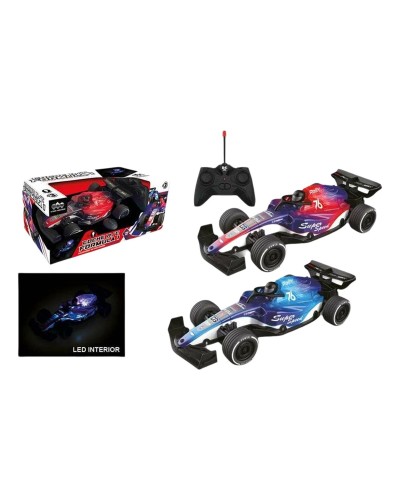 Remote-Controlled Car Blue Red 25 x 12 x 7 cm