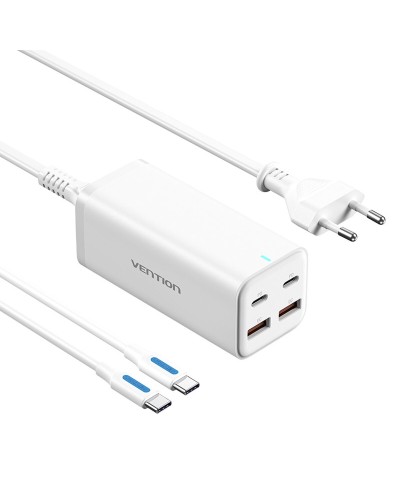 Caricabatterie da Parete Vention FBSWG-EU Bianco 100 W