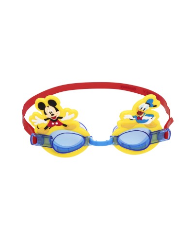 Bestway Schwimmbrille für Kinder Silikon Mickey & Freunde +3 Jahre Strand und Pool 09110