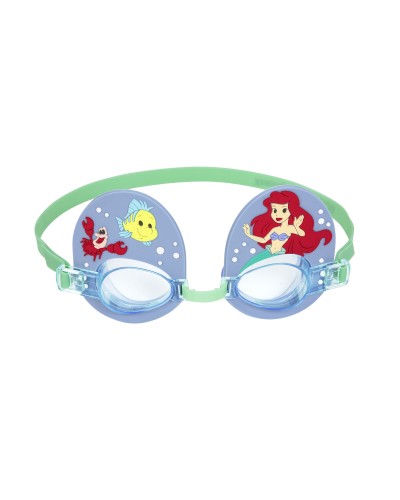 Bestway Kinder Schwimmbrille Silikonband Meerjungfrau +3 Jahre Pool und Strand 09113