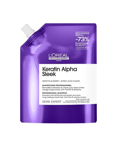 Schampo L'Oreal Professionnel Paris KERATIN ALPHA SLEEK 500 ml