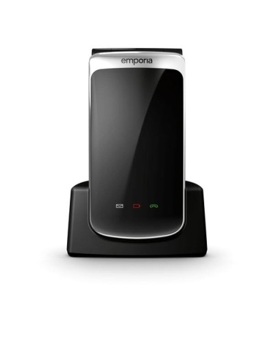 Smartphone emporia Zwart