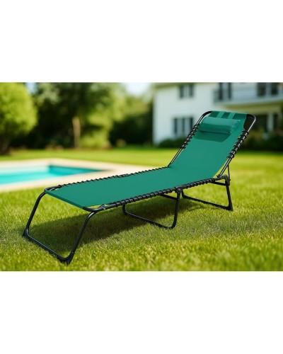 Lettino Marbueno Marrone 190 x 27 x 58 cm