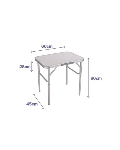 Fällbord Marbueno Vit 60 x 60 x 45 cm