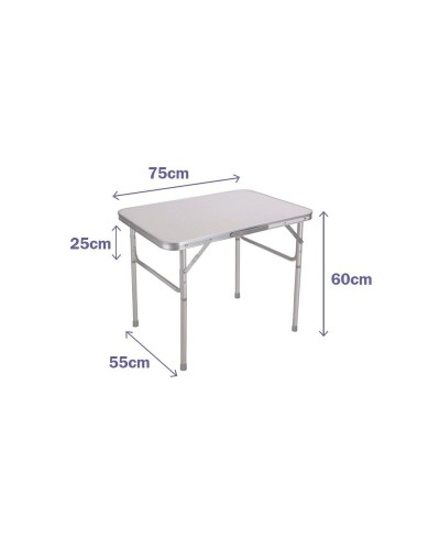 Folding Table Marbueno White 75 x 60 x 55 cm