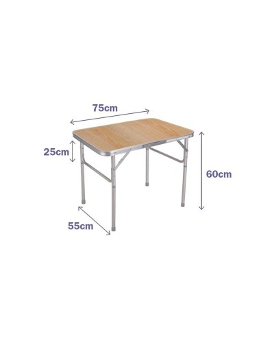 Vouwtafel Marbueno 75 x 60 x 55 cm