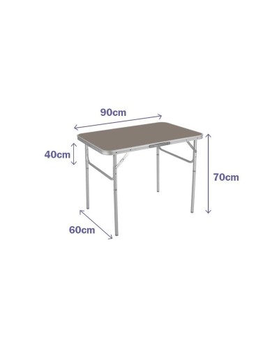Vouwtafel Marbueno 90 x 70 x 60 cm
