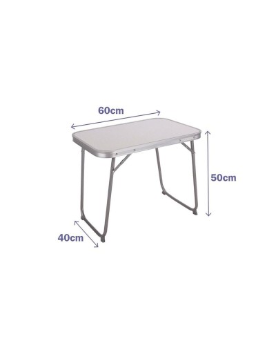 Table Piable Marbueno Blanc 60 x 40 x 50 cm