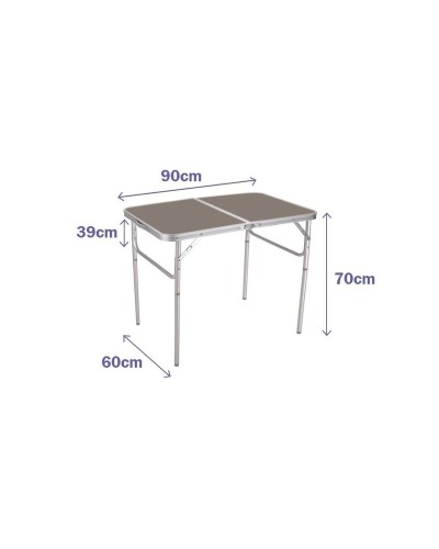 Table Klapptisch Marbueno 90 x 70 x 60 cm