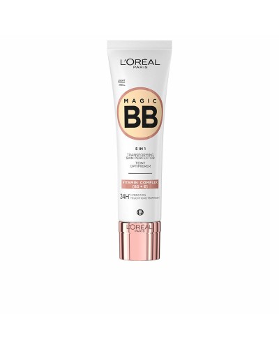 Hydrating Cream with Colour L'Oreal Make Up Magic Bb Light Clear Spf 10 30 ml
