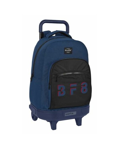 Mochila Escolar con Ruedas BlackFit8 Urban Negro 33 x 45 x 22 cm