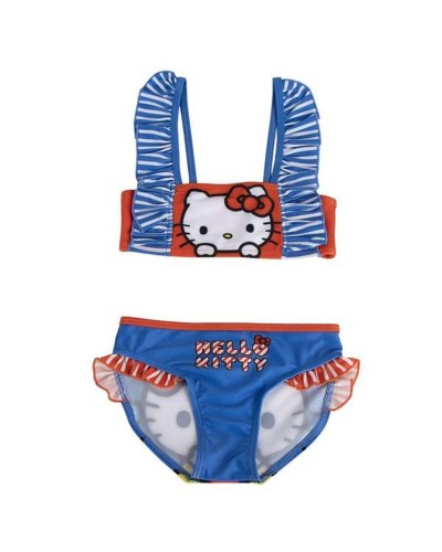 Bas de Bikini Pour Filles Hello Kitty Rouge