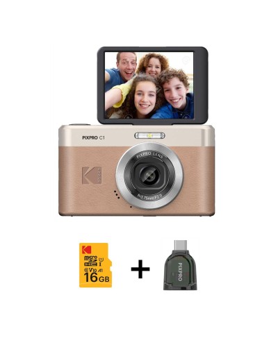 Digital Camera Kodak C1BN Brown 12 MP 2,8"