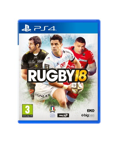 PlayStation 4 Video Game Bigben PS4RUGBY18SPIT