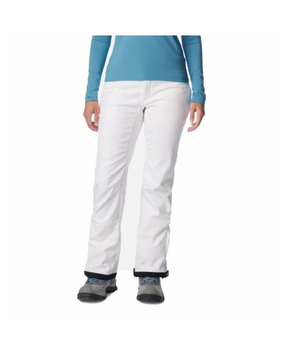 Long Sports Trousers Columbia Roffee Ridge White